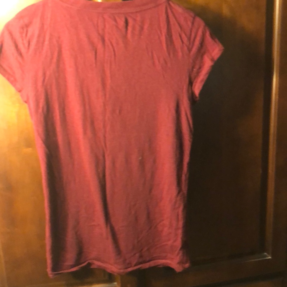 Aeropostale Maroon short sleeve T-shirt size L - Picture 3 of 4